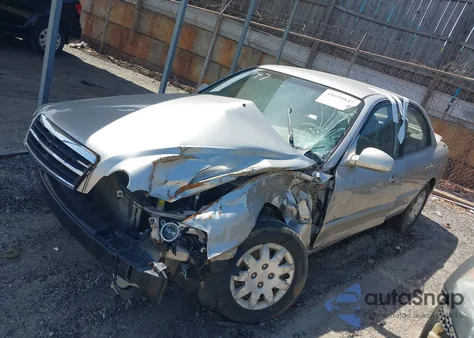 2004 Kia Optima Lx from USA, damaged, VIN KNAGD126845321753